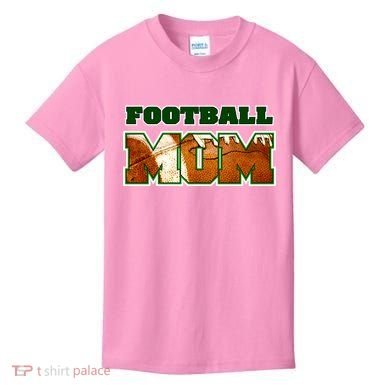 Football Mom Kids T-Shirt
