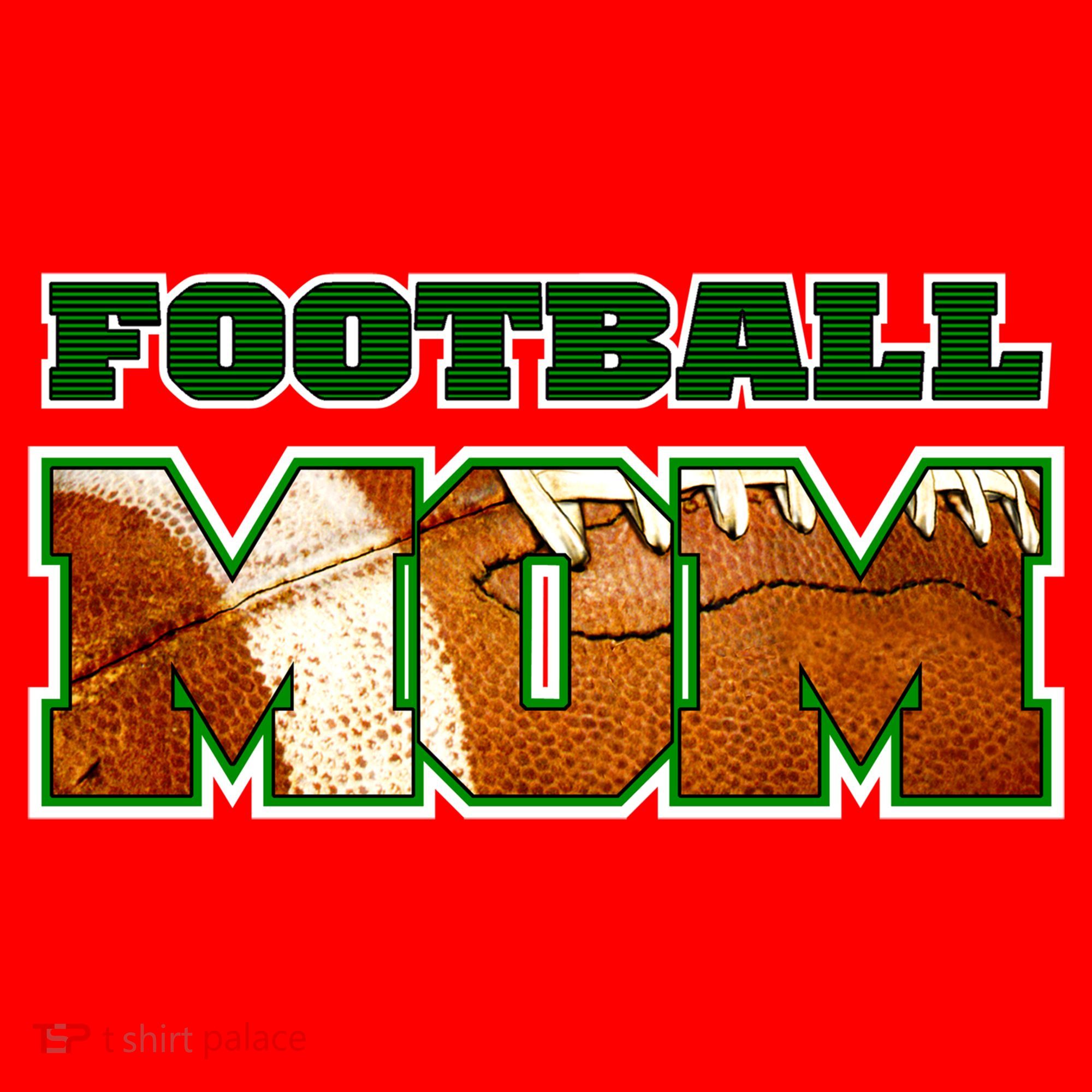 Football Mom Santa Hat