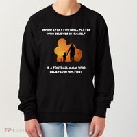 Football Mom Behind The Scenes Women's Sweatshirt thumb 0