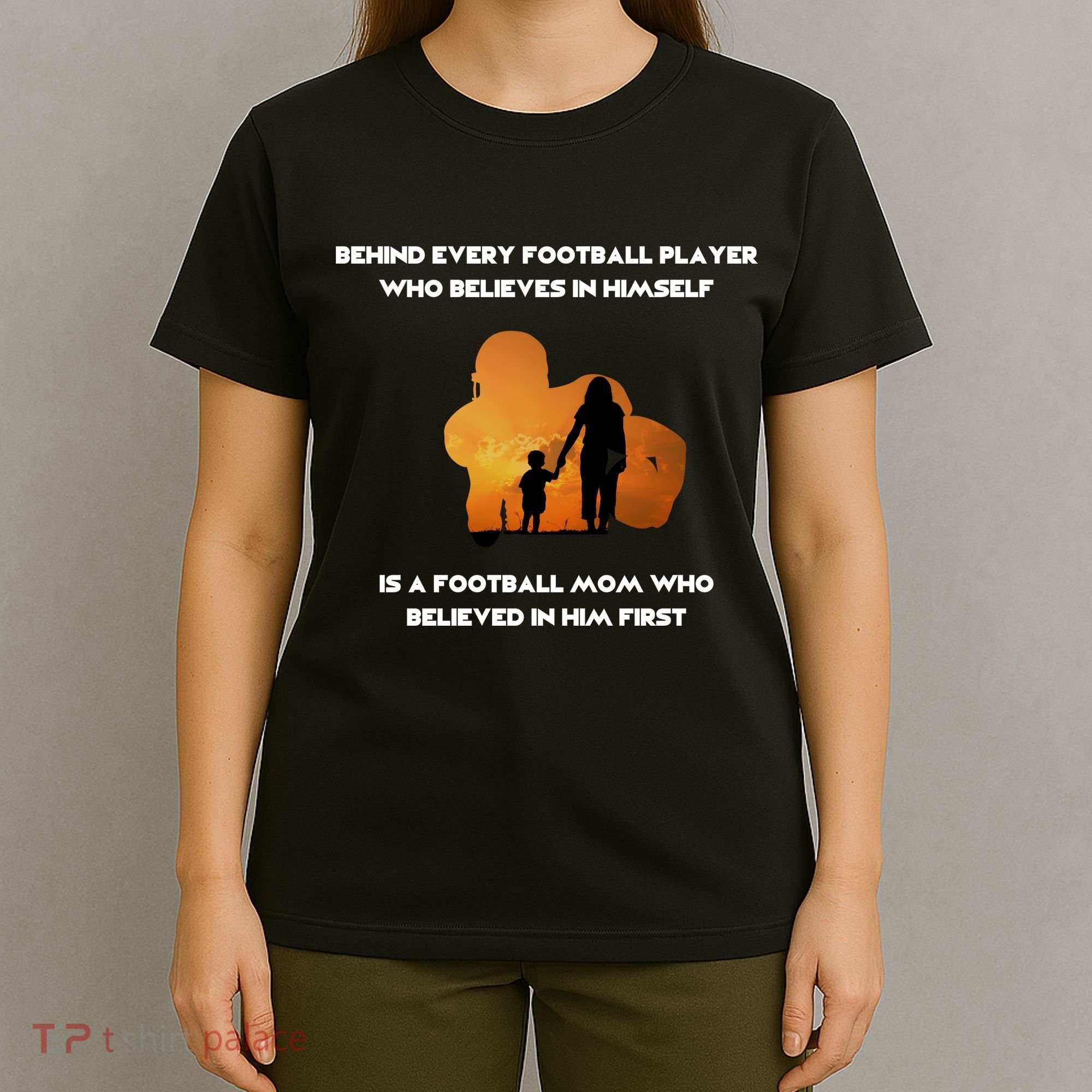 Football Mom Behind The Scenes T-Shirt