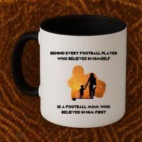 Football Mom Behind The Scenes Coffee Mug thumb 2
