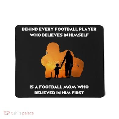 Football Mom Behind The Scenes Mousepad