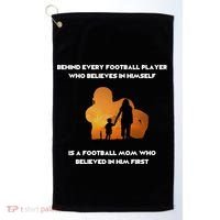 Football Mom Behind The Scenes Golf Towel thumb 0