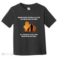 Football Mom Behind The Scenes Toddler T-Shirt thumb 0