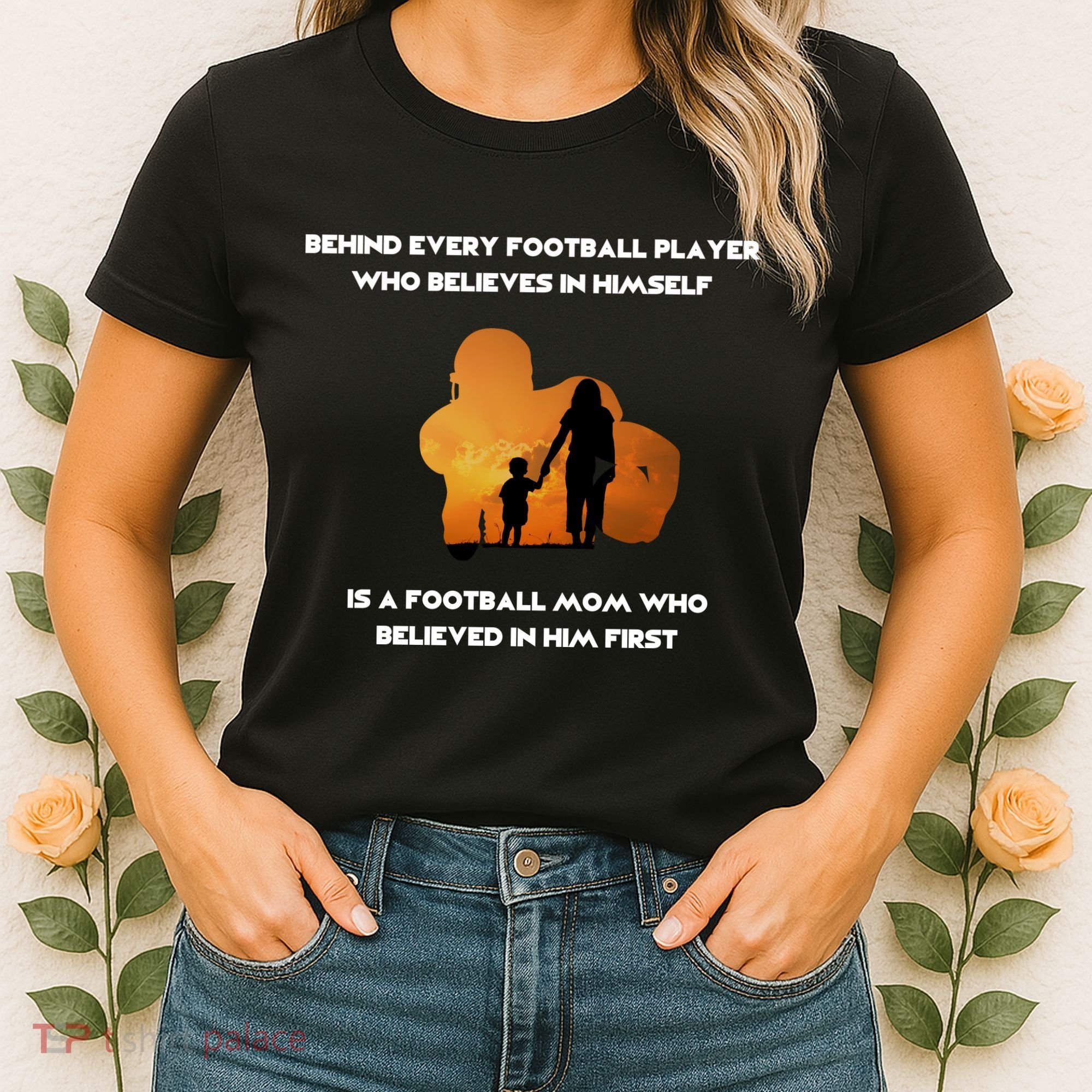 Football Mom Behind The Scenes Women's T-Shirt