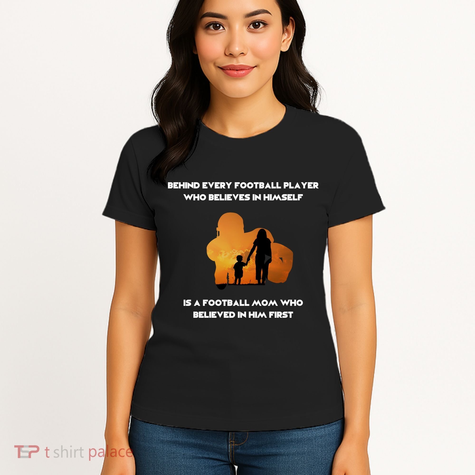 Football Mom Behind The Scenes Women's T-Shirt