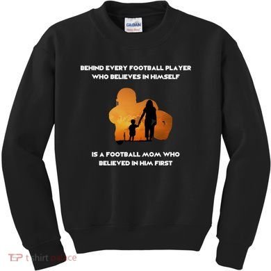 Football Mom Behind The Scenes Kids Sweatshirt
