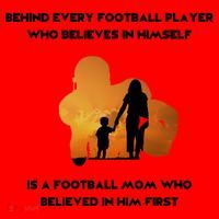 Football Mom Behind The Scenes Santa Hat thumb 1