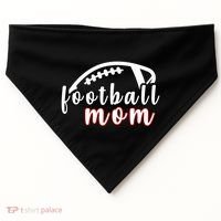 Football Mom Fan USA-Made Doggie Bandana thumb 0