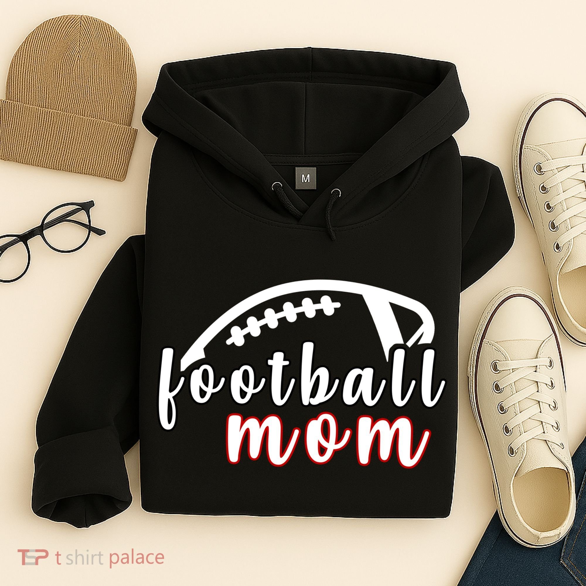 Football Mom Fan Hoodie