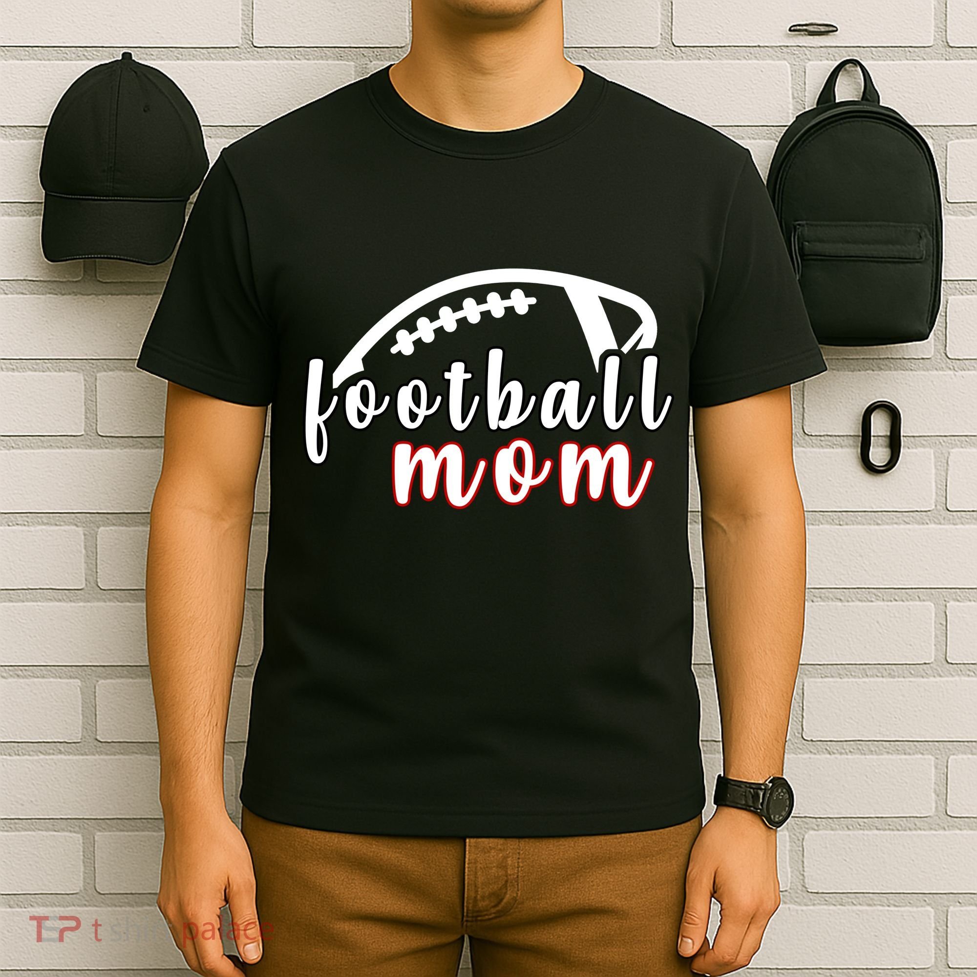 Football Mom Fan T-Shirt