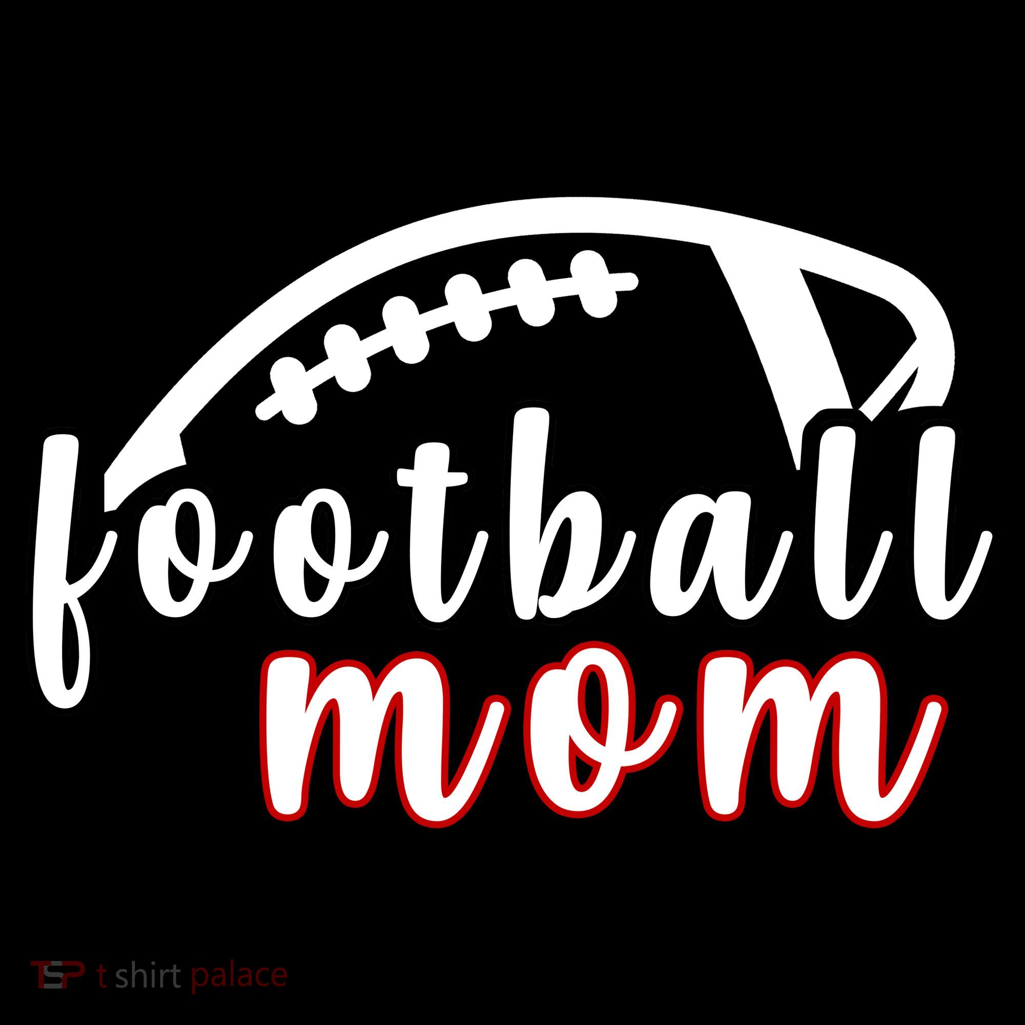 Football Mom Fan Button
