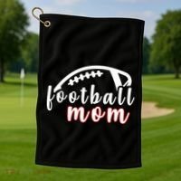 Football Mom Fan Golf Towel thumb 1