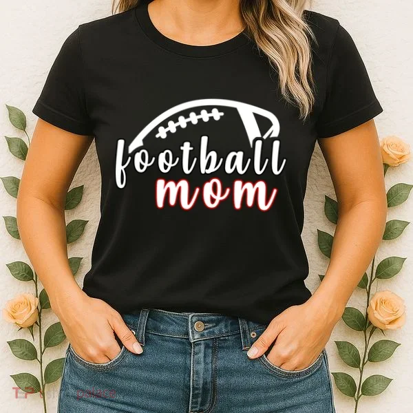 Football Mom Fan Women's T-Shirt