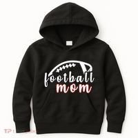 Football Mom Fan Kids Hoodie thumb 0