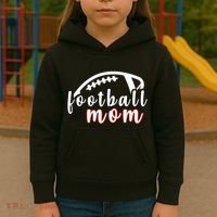 Football Mom Fan Kids Hoodie thumb 3