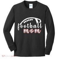 Football Mom Fan Kids Long Sleeve Shirt thumb 0