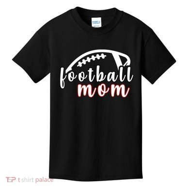 Football Mom Fan Kids T-Shirt