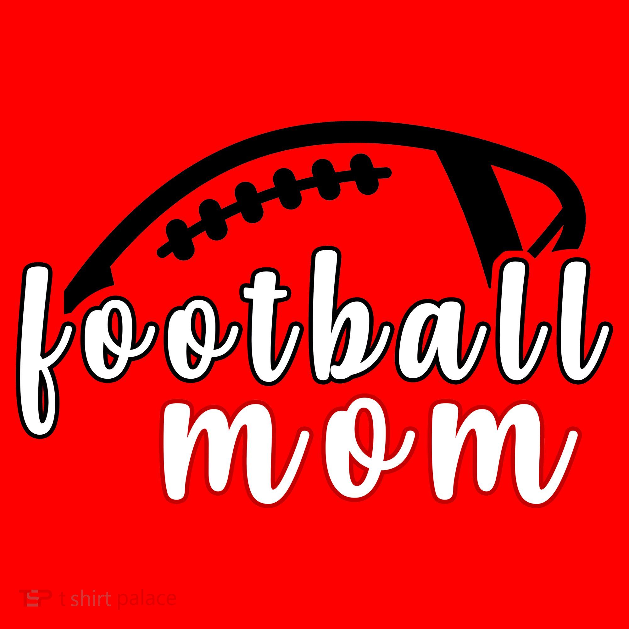 Football Mom Fan Santa Hat