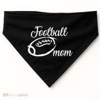 Football Mom Logo USA-Made Doggie Bandana thumb 0