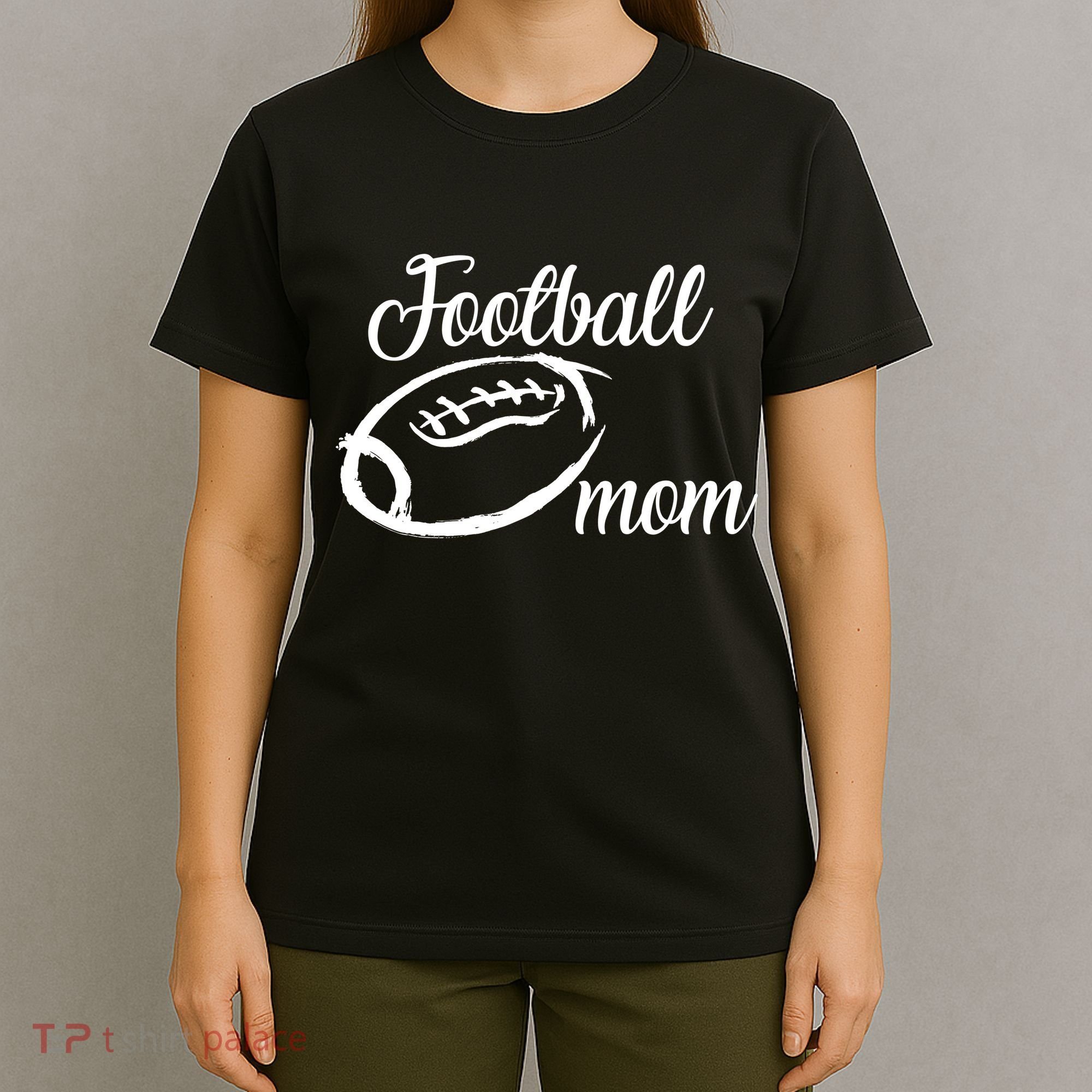 Football Mom Logo T-Shirt