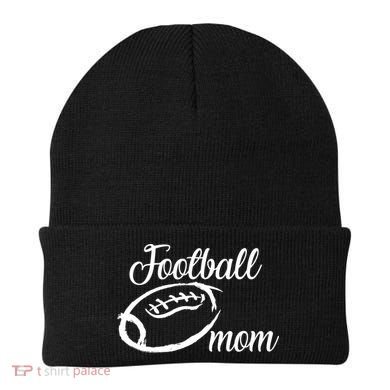 Football Mom Logo Beanie
