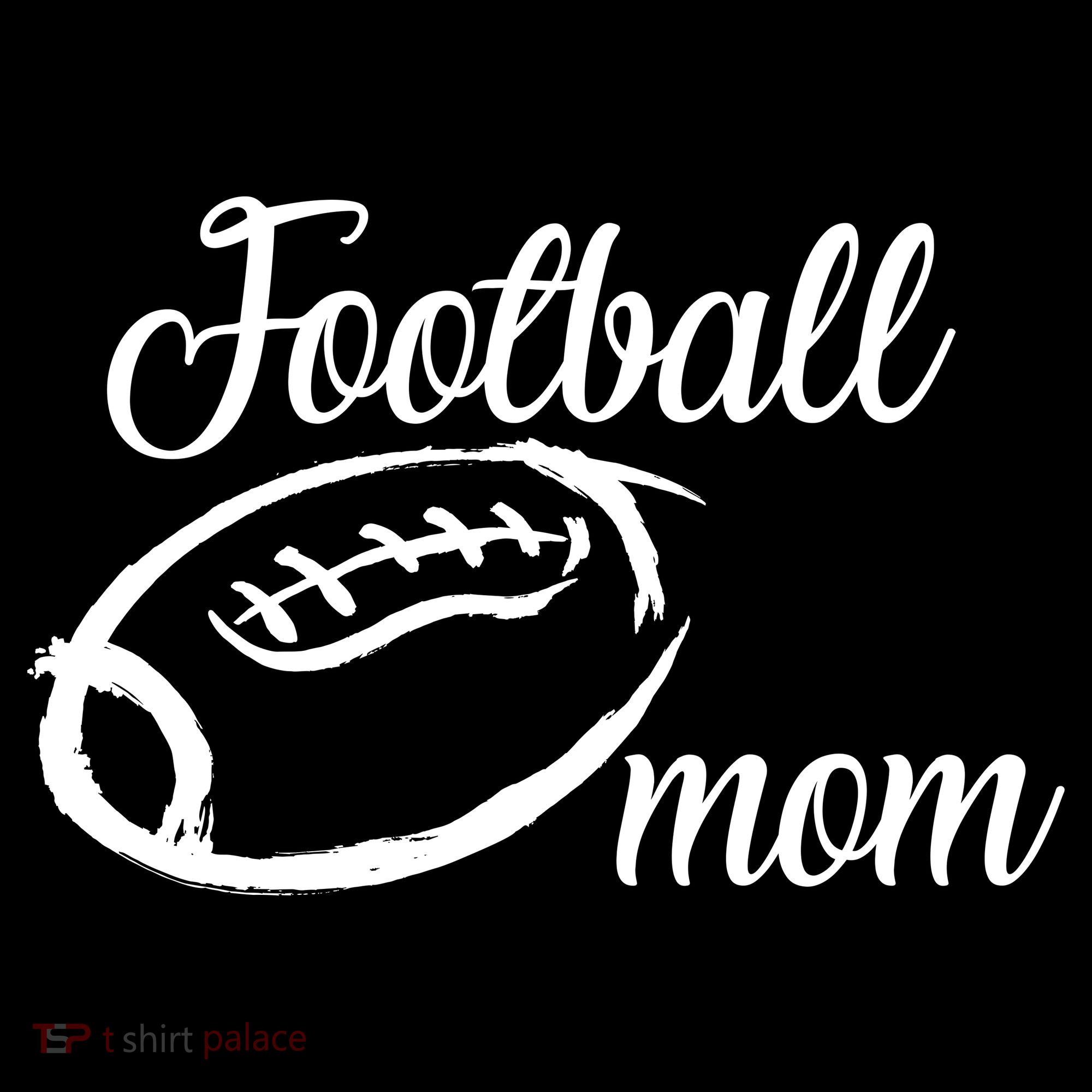 Football Mom Logo Women's Hoodie