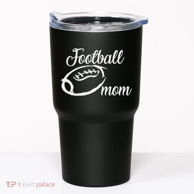 Football Mom Logo Tumbler