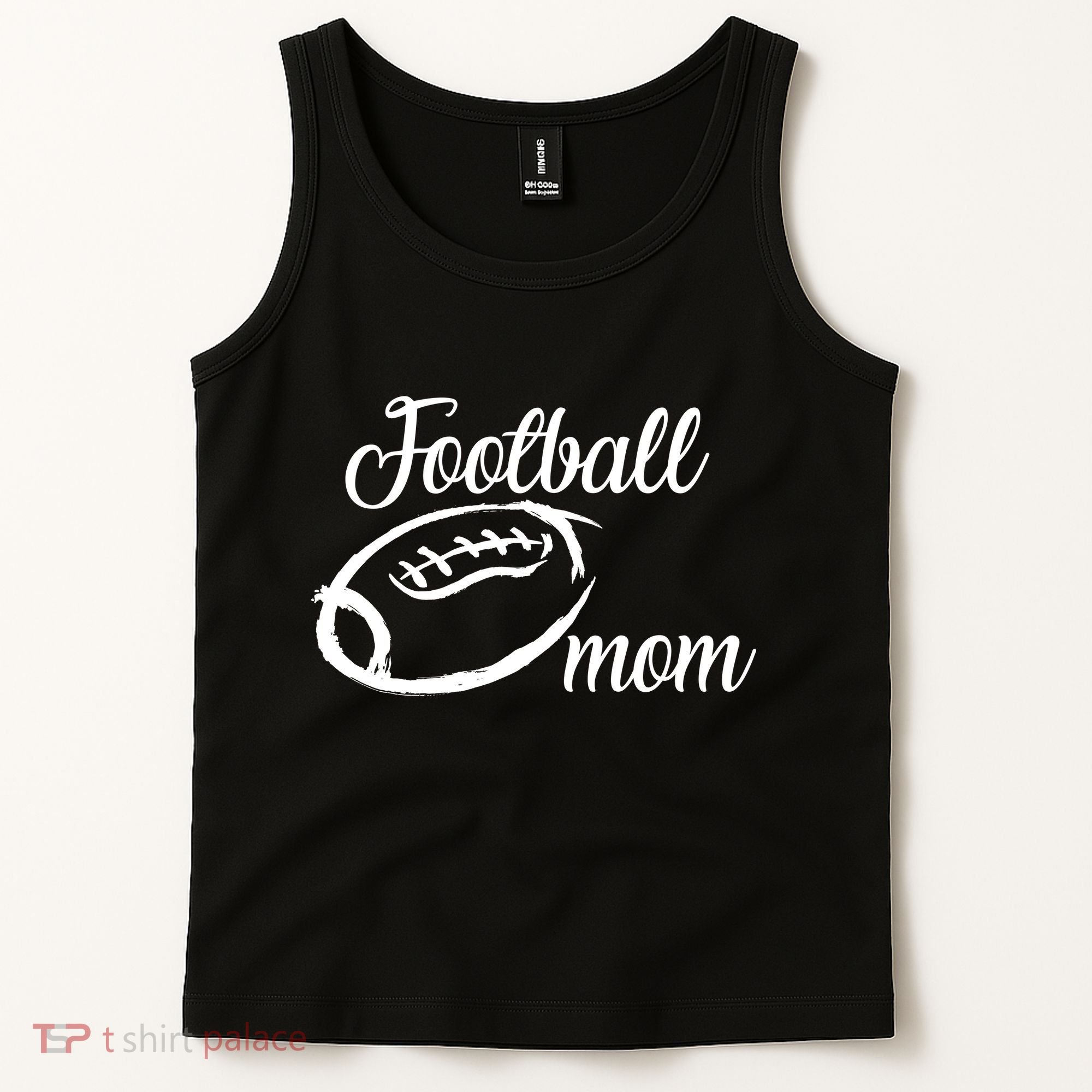 Football Mom Logo Tank Top
