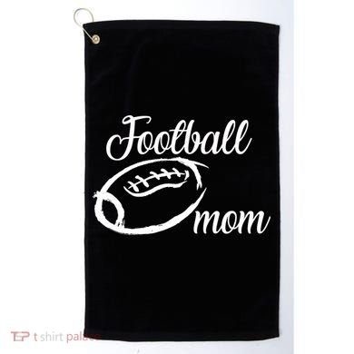 Football Mom Logo Golf Towel