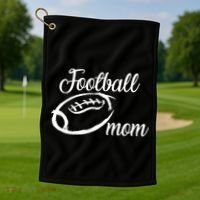 Football Mom Logo Golf Towel thumb 1
