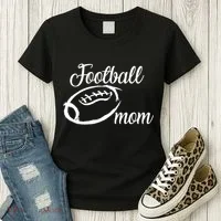 Football Mom Logo Women's T-Shirt thumb 3