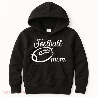 Football Mom Logo Kids Hoodie