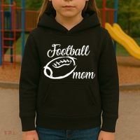 Football Mom Logo Kids Hoodie thumb 3