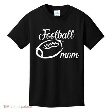 Football Mom Logo Kids T-Shirt
