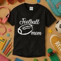 Football Mom Logo Kids T-Shirt thumb 3