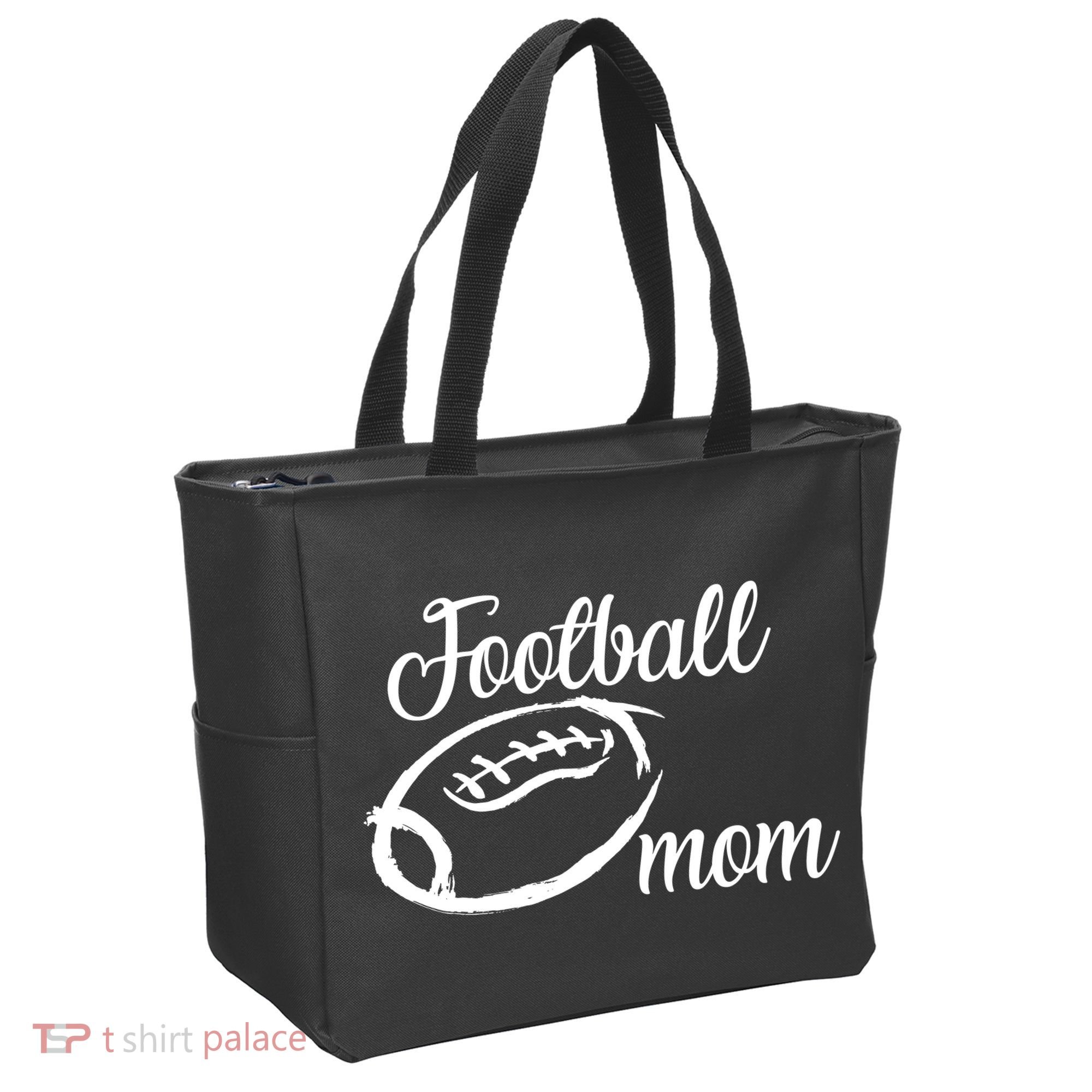 Football Mom Logo Tote Bag