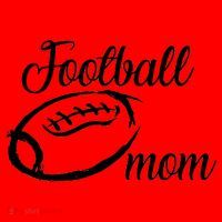Football Mom Logo Santa Hat thumb 1