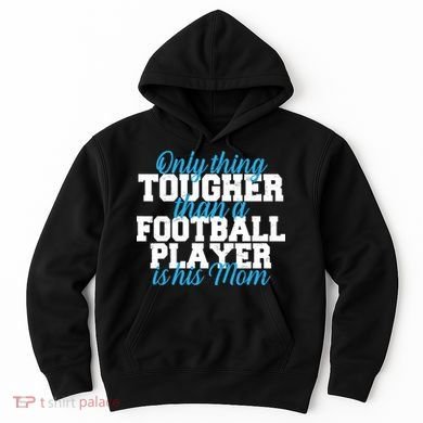 Football Player Tough Mom Hoodie