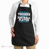 Football Player Tough Mom Apron thumb 2
