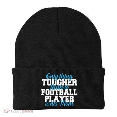 Football Player Tough Mom Beanie