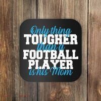 Football Player Tough Mom Coaster thumb 0