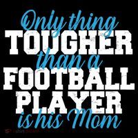 Football Player Tough Mom Toddler T-Shirt thumb 4
