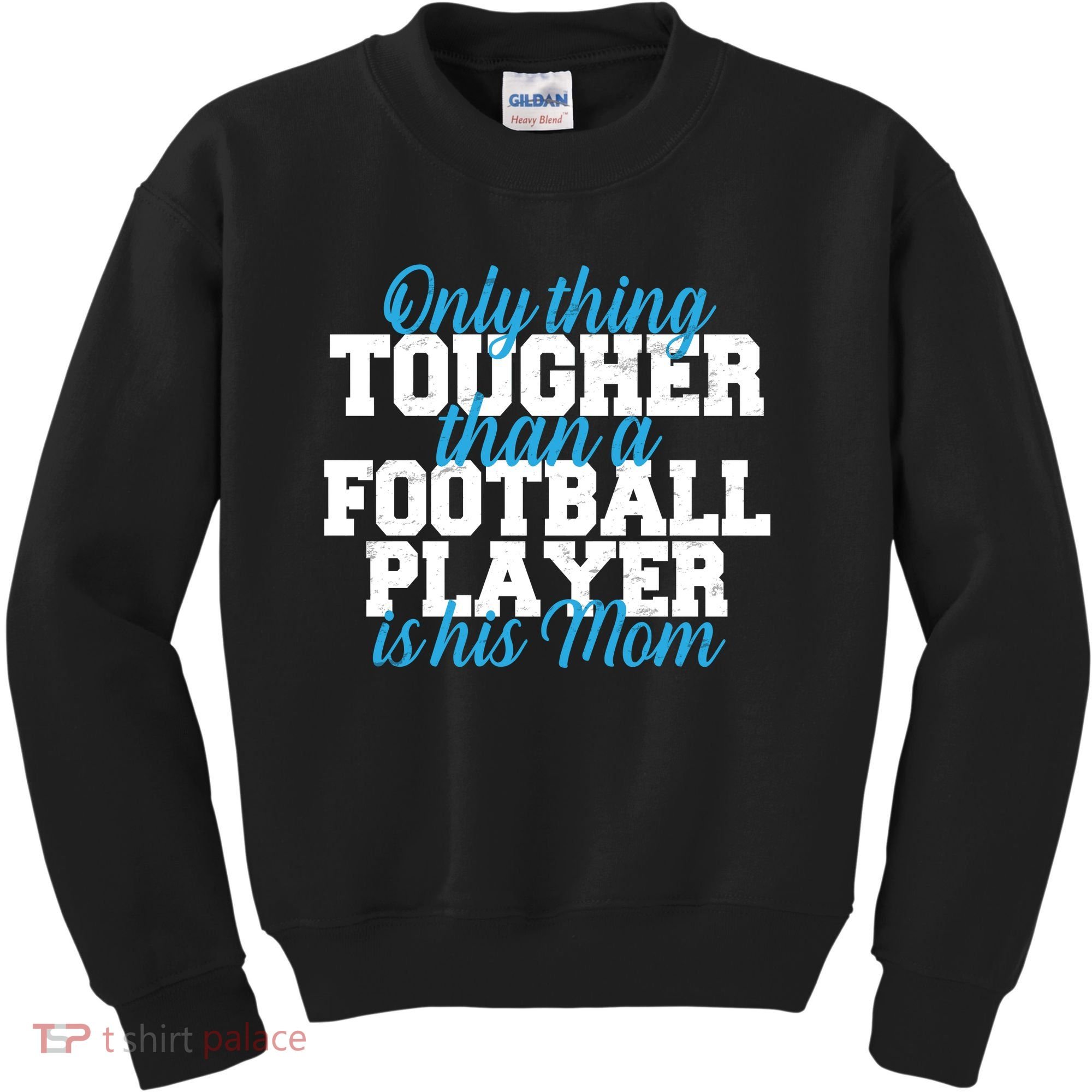 Football Player Tough Mom Kids Sweatshirt
