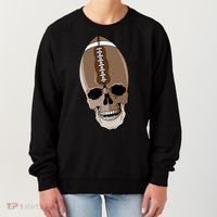 Football Skeleton Skull Women's Sweatshirt thumb 0