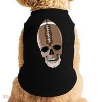 Football Skeleton Skull Doggie Tank thumb 0