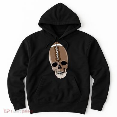 Football Skeleton Skull Hoodie