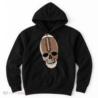 Football Skeleton Skull Hoodie thumb 0