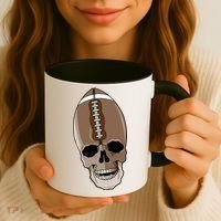 Football Skeleton Skull Coffee Mug thumb 3