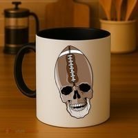 Football Skeleton Skull Coffee Mug thumb 4